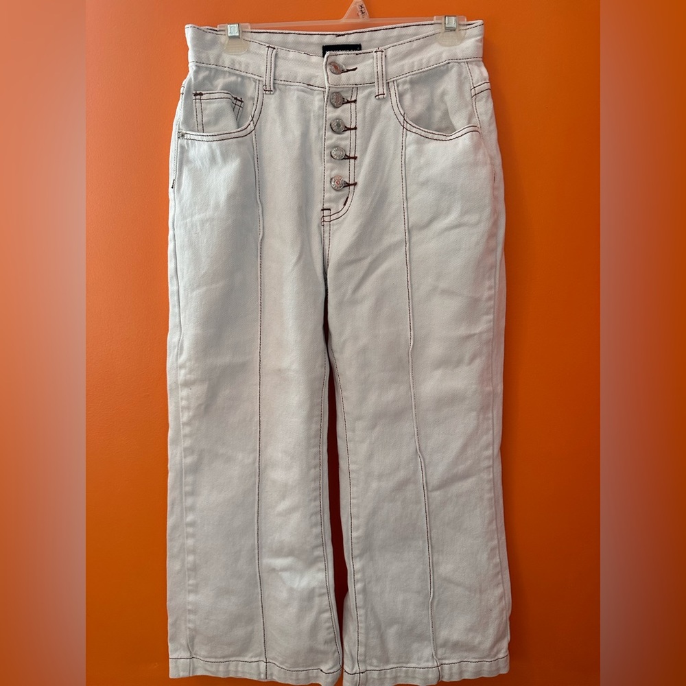Momokrom White Denim Jeans